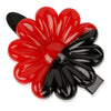 Joy Daisy Barrettes 12ct Black & Red #16740