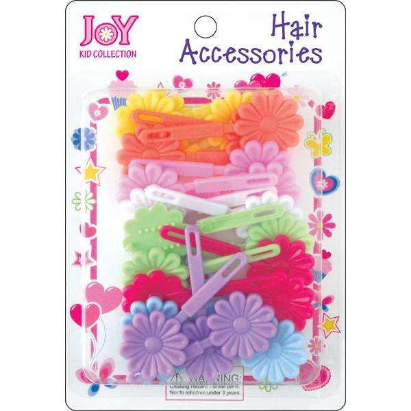 Joy Hair Barrettes 10Ct Rainbow Pastel Colors #16315