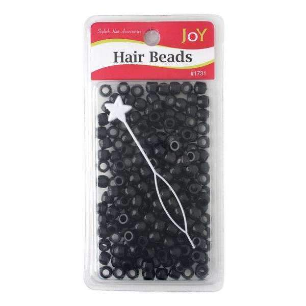 Joy Round Beads Regular Size 200Ct Black - #1731