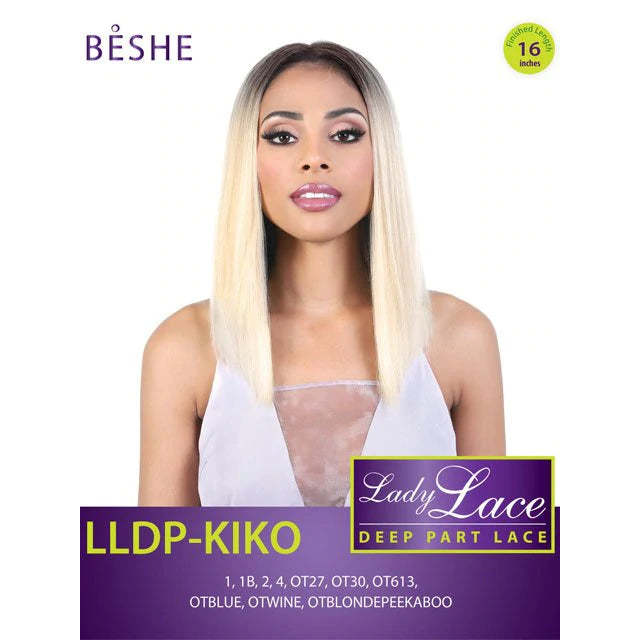 Beshe Lady Lace Deep Part Wig - LLDP KIKO