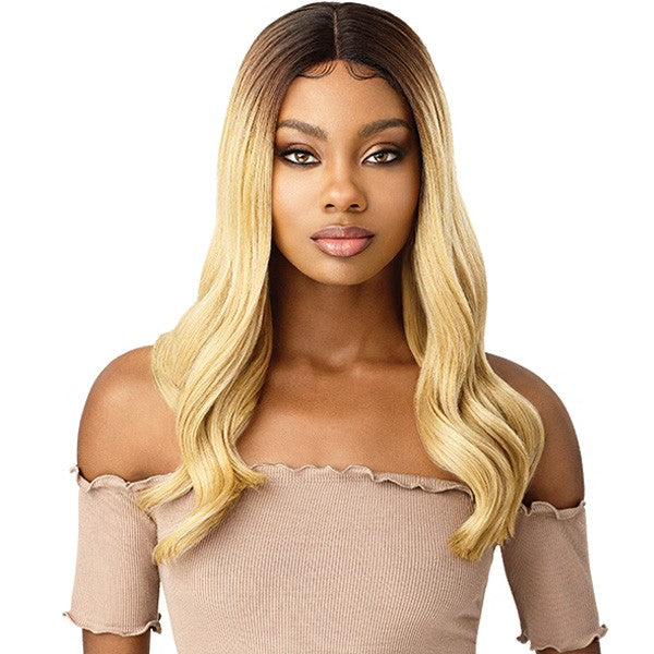 OUTRE SYNTHETIC I PART SWISS LACE FRONT WIG - LYSETTE