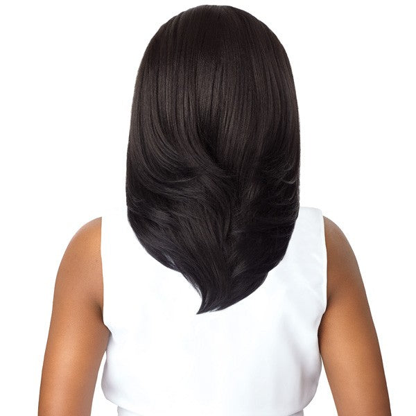 OUTRE SYNTHETIC QUICK WEAVE HALF WIG - MACY