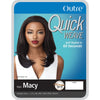 OUTRE SYNTHETIC QUICK WEAVE HALF WIG - MACY