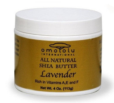 Omololu Shea Butter - Lavender - 4 oz