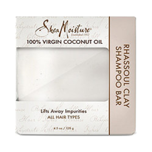 SheaMoisture 100% Virgin Coconut Oil Daily Hydration Clay Shampoo Bar