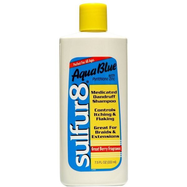 Sulfur8 Aqua Blue Medicated Dandruff Shampoo 7.5 oz
