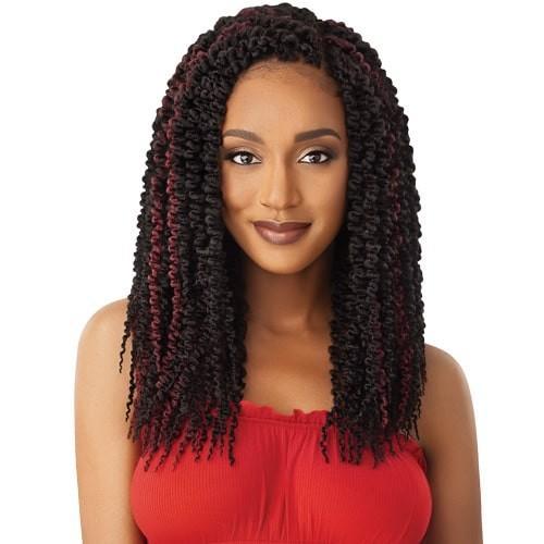OUTRE X-PRESSION TWISTED UP CROCHET BRAID TWISTED OUT WAVY BOMB TWIST 14"