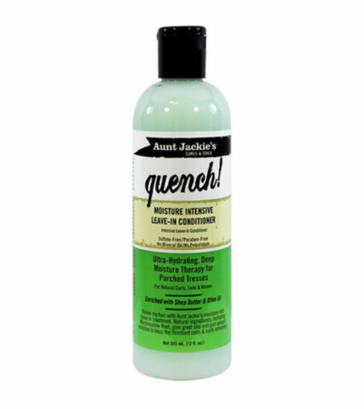 Aunt Jackie's Curls & Coils Quench! Moisture Intensive Leave-In Conditioner 12 oz