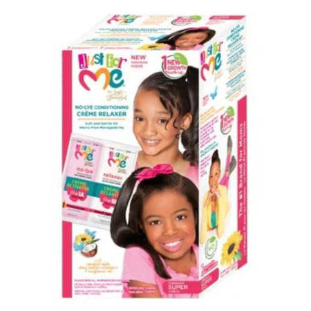 Just For Me No-Lye Conditioning Crème Relaxer 1 Touch-Up Kit - Regular or Super