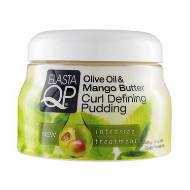Elasta QP Olive Oil & Mango Butter Curl Defining Pudding 15oz
