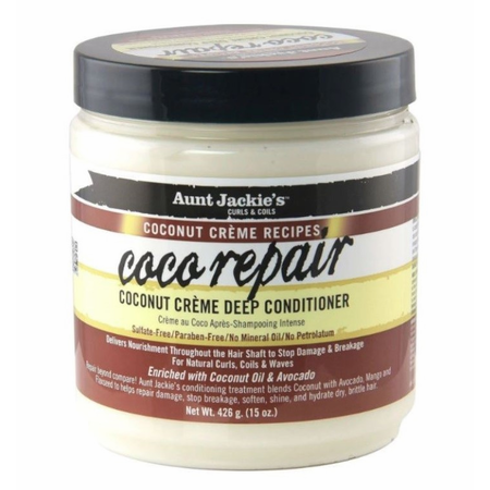 Aunt Jackie's Coconut Creme Coco Repair Coconut Creme Deep Conditioner 15 oz