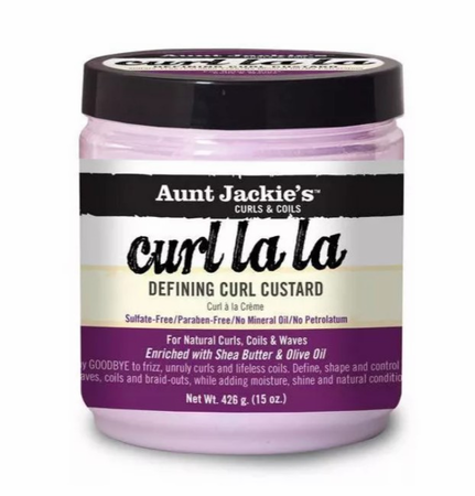 Aunt Jackie's Curl La La Defining Curl Custard 15 oz