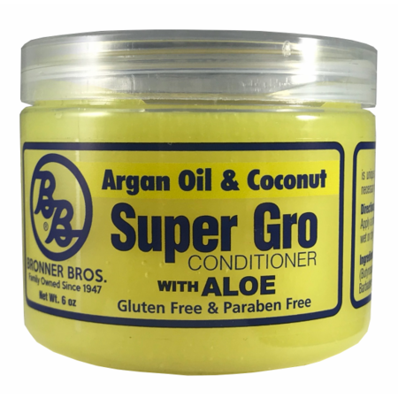 Bronner Brothers Argan Oil & Coconut Super Gro Conditioner 6 oz