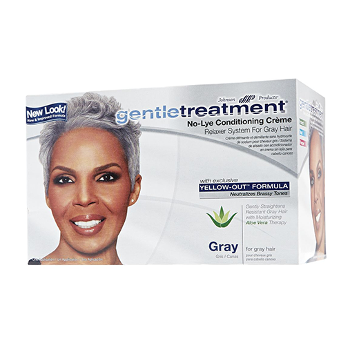 Gentle Treatment No Lye Conditioning Crème Relaxer for Gray Hair